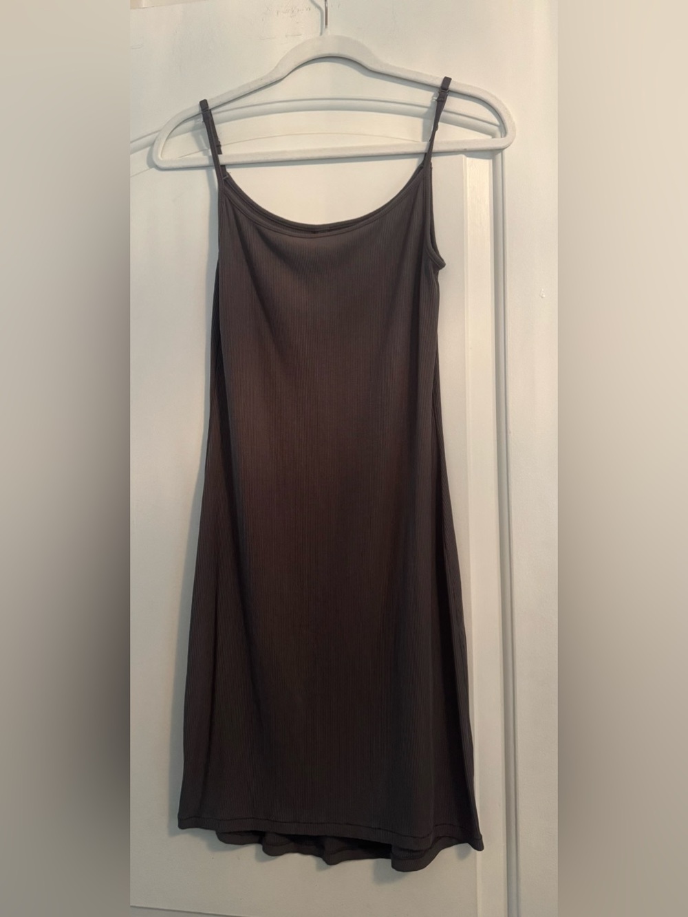 Skims ribbed mini dress